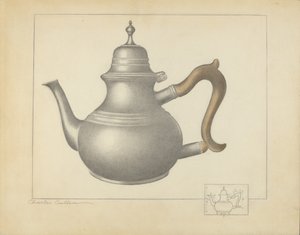 Théière en étain - Charles Cullen