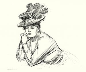 Une Étude - Charles Dana Gibson