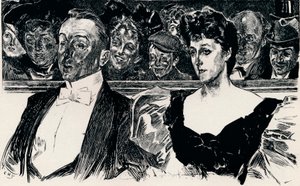 Au théâtre, vers 1876-1898, 1898