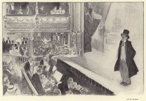 Au Pavillon - Charles Dana Gibson
