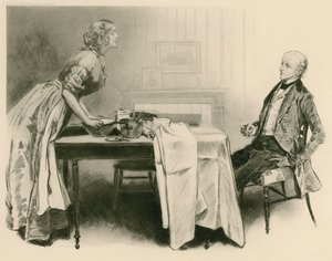 Dick Swiveller et la Marquise - Charles Dana Gibson