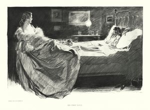 Son premier amour - Charles Dana Gibson