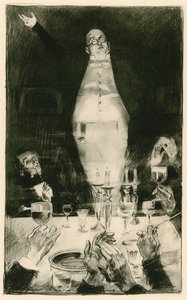 M. Pickwick prononçant son célèbre discours - Charles Dana Gibson