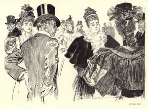 Sur Bond Street - Charles Dana Gibson