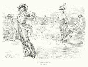 Notre côte inexplorée, très dangereuse - Charles Dana Gibson