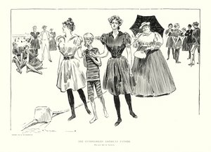 Le Père Américain Surmené - Charles Dana Gibson