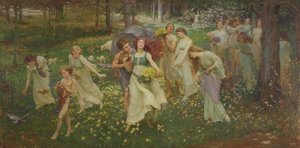 Le Progrès du printemps, 1905 - Charles Daniel Ward