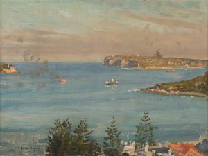 Vue vers Sydney Heads depuis le nord de la ville