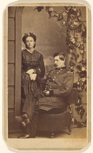 [Général George Brinton McClellan et son épouse] - Charles DeForest Fredricks