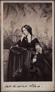 Portrait de Harriet Beecher Stowe 1811-1896, vers 1860