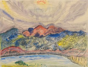Paysage précoce, 1914 - Charles Demuth