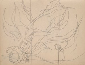 Carnet de croquis : 36 pages au total, contenant 28 croquis (y compris des études pour Demuth) - Charles Demuth