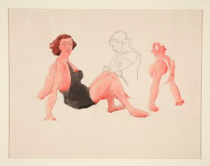 Trois femmes sur la plage, Provincetown