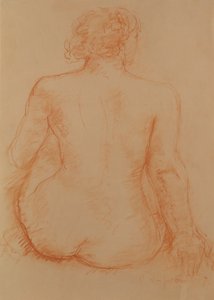 Nu assis de dos - Charles Despiau