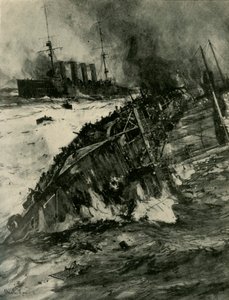 Le naufrage du HMS Aboukir, Première Guerre mondiale, 22 septembre 1914 - Charles Dixon