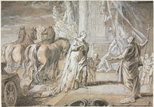 Madame de Maintenon retournant à l