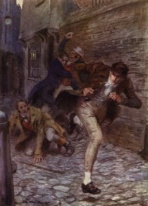Illustration pour The Amateur Gentleman de Jeffery Farnol - Charles Edmund (after) Brock
