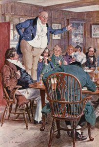 Illustration pour Les Papiers de Pickwick par Charles Dickens