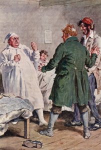 Illustration pour Les Papiers de Pickwick par Charles Dickens - Charles Edmund (after) Brock