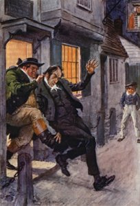 Illustration pour Les Papiers de Pickwick de Charles Dickens - Charles Edmund (after) Brock