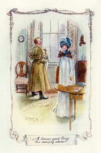 Un fameux bon plan ce projet de mariage, 1907