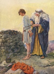 Abraham lie Isaac en sacrifice - Charles Edmund Brock