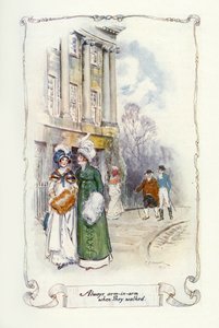 Toujours bras dessus bras dessous quand ils marchaient, 1907 - Charles Edmund Brock
