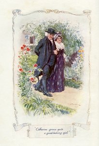 Catherine devient une jolie fille, 1907 (illustration) - Charles Edmund Brock