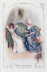Je lui ai parlé à plusieurs reprises de la manière la plus sérieuse, illustration de 