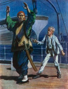 Si je garde le pistolet comme ça, il va sûrement se déclencher si vous essayez des tours - Charles Edmund Brock