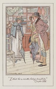 Illustration pour Emma de Jane Austen - Charles Edmund Brock