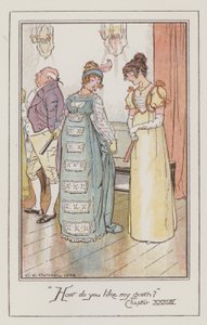 Illustration pour Emma de Jane Austen - Charles Edmund Brock