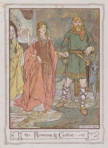 Illustration pour Ivanhoé de Sir Walter Scott - Charles Edmund Brock