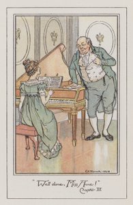 Illustration pour Persuasion - Charles Edmund Brock