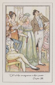 Illustration pour Persuasion - Charles Edmund Brock