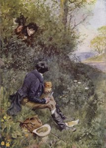 Illustration pour The Broad Highway a Romance of Kent - Charles Edmund Brock