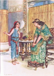 Illustration de À travers la Bible, publié en 1928 - Charles Edmund Brock