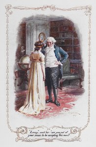 « Lizzy », dit-il... « êtes-vous folle d