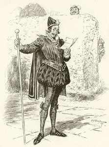 Malvolio - Charles Edmund Brock