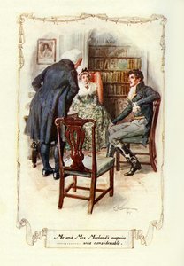 La surprise de M. et Mme Morland était considérable, 1907 - Charles Edmund Brock