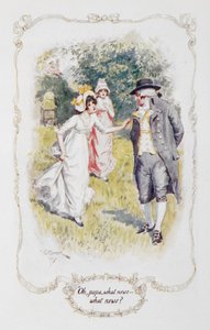 "Oh papa, quelles nouvelles - quelles nouvelles ?", illustration de 