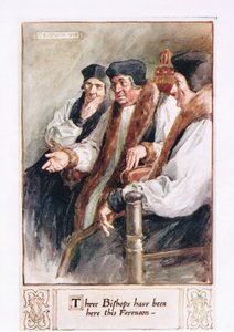 Trois évêques sont venus ce matin - Charles Edmund Brock