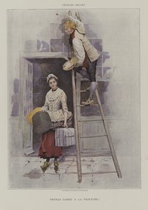 Prenez Garde à la Peinture! - Charles Edouard Delort