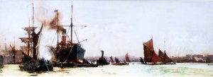 Au-dessus de Greenwich - Charles Edward Dixon