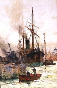 Déchargement de charbon - Charles Edward Dixon