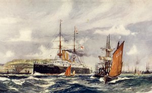 HMS Formidable dans le Plymouth Sound