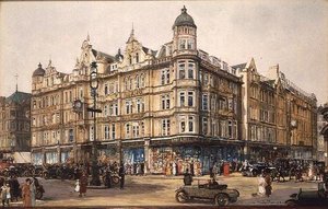 Le vieux bâtiment, Bourne et Hollingsworth, Oxford Street