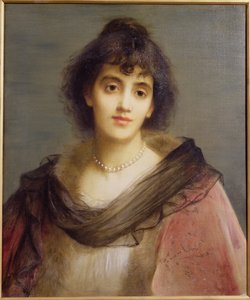 Mme Patrick Campbell (1865-1940) - Charles Edward Halle