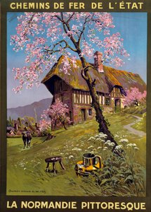 Affiche par Charles Edward Halle (1846-1919) pour les Chemins de fer de l