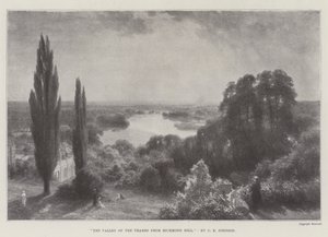 La vallée de la Tamise depuis Richmond Hill - Charles Edward Johnson